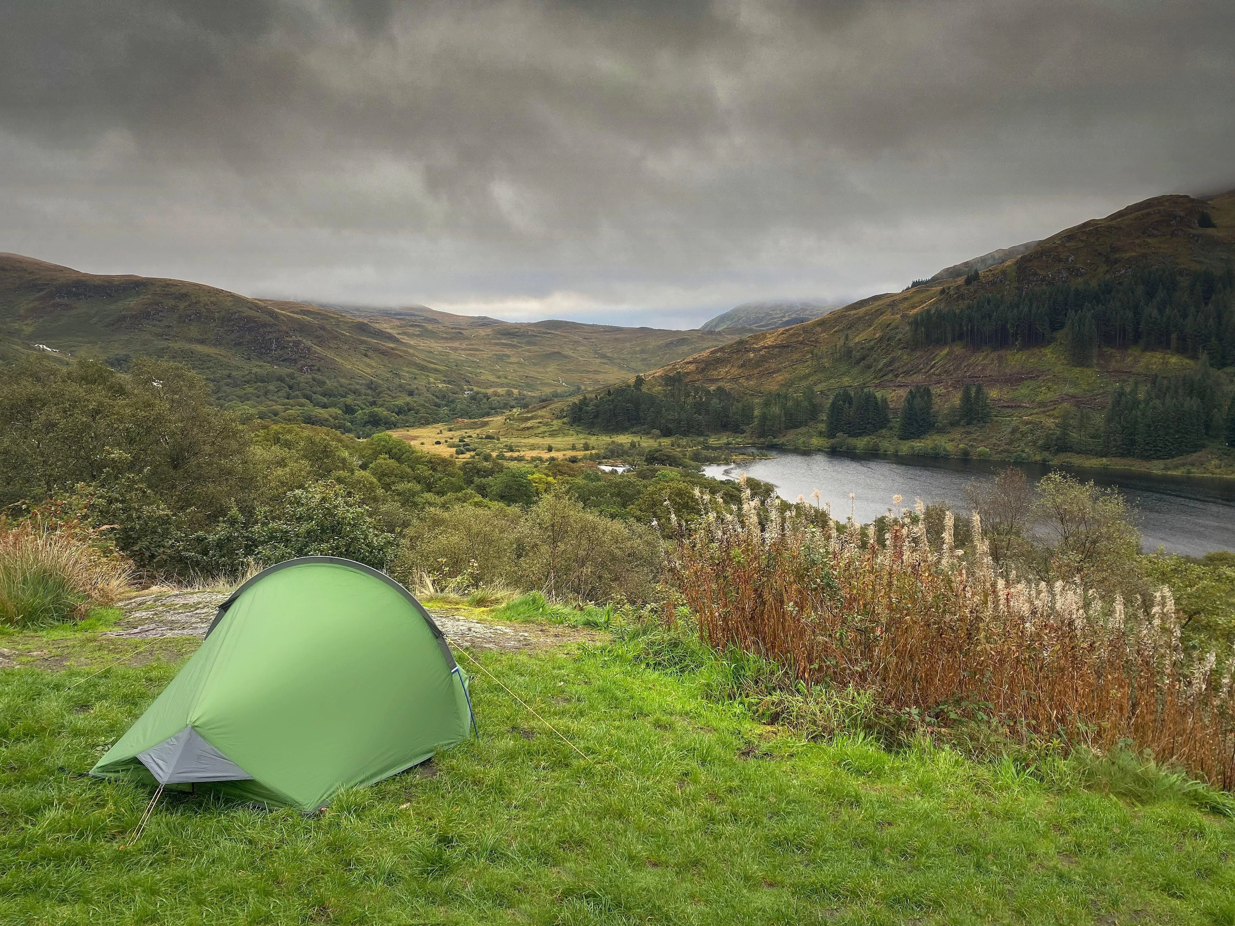 Wild Country Zephyros Compact 1 Man Backpacking Tent - Green