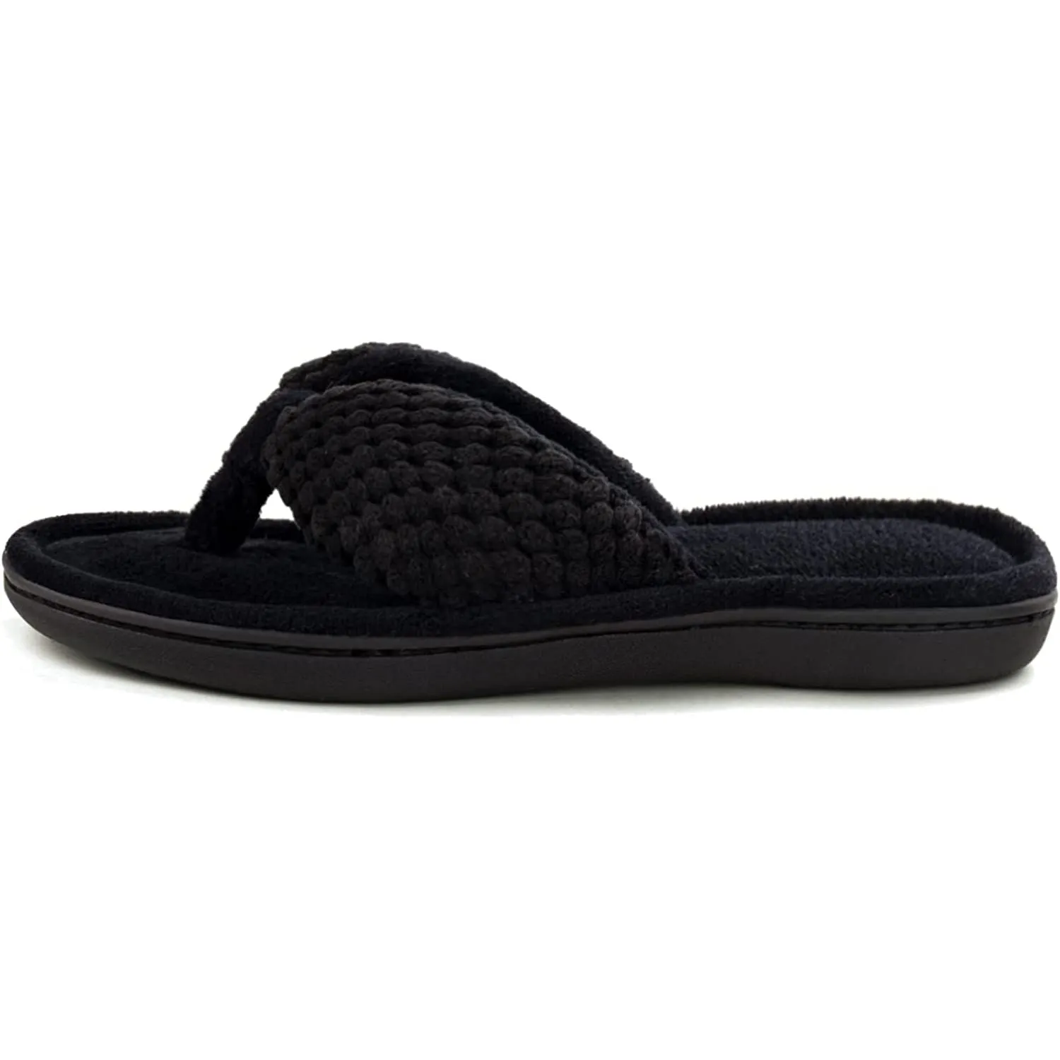 Women's Bubble Stitch Thong Slipper