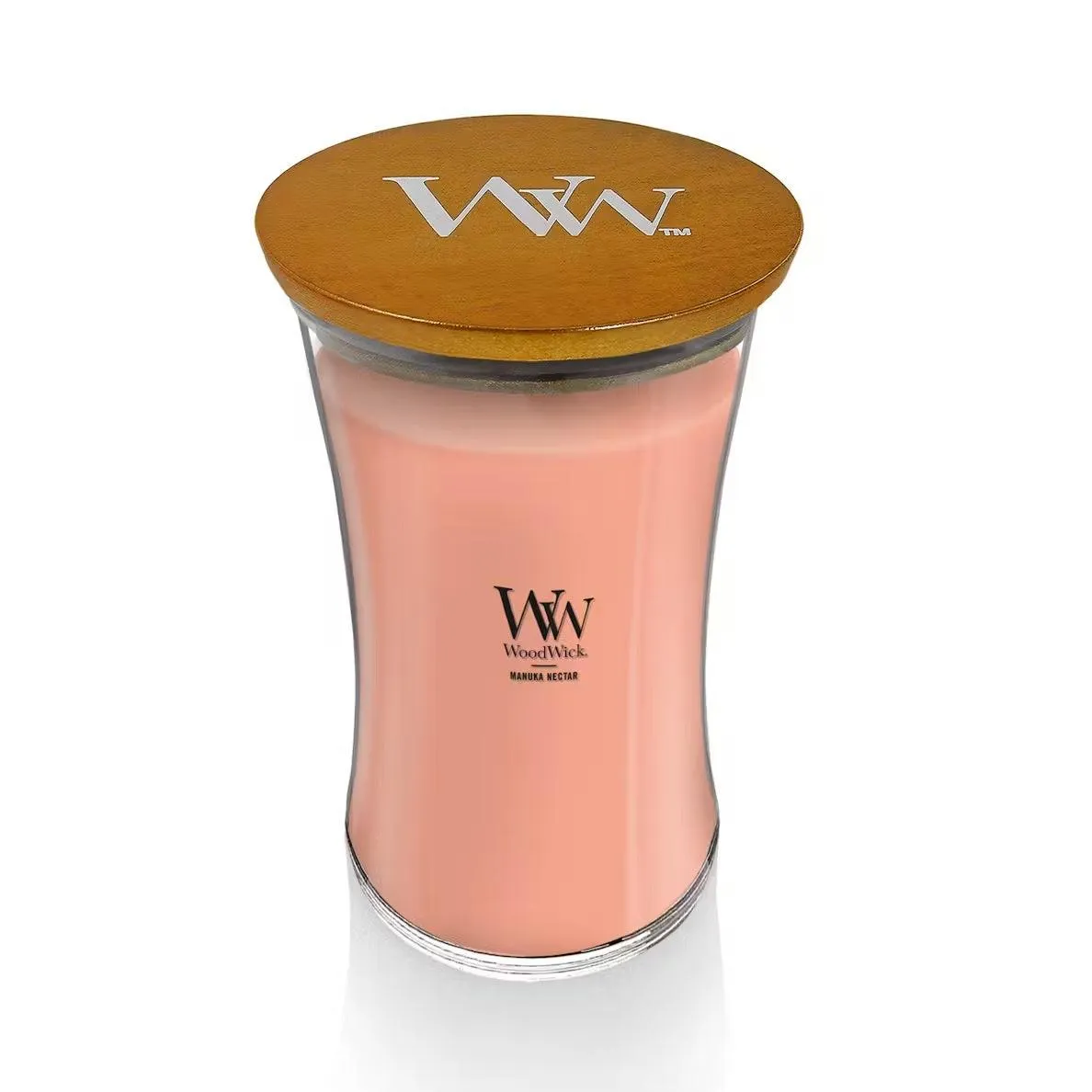 Woodwick Manuka Nectar Large Candle Crackles As It Burns 610G Hourglass