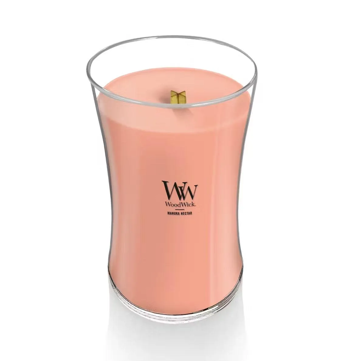 Woodwick Manuka Nectar Large Candle Crackles As It Burns 610G Hourglass