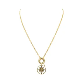 Zila Compass Necklace